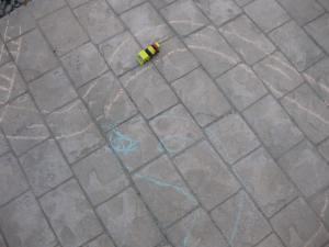 End of Summer Fun with Chalk - Alldonemonkey.com